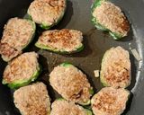 ソースが旨い♡ふわふわピーマンの肉詰め作り方6写真