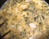 簡単美味しいアオサのかき玉汁★お吸い物作り方4写真