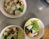 肉無チクワ簡単ステーキタレ味野菜炒め作り方12写真