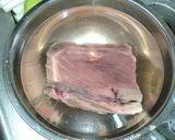 マグロのアラで作るハヤトウリ入りネギマ鍋作り方2写真