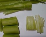 簡単！美味！♬セロリのきんぴら♬作り方1写真