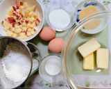 ホワイトデーにも！りんごのパウンドケーキ作り方1写真