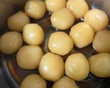 材料3つ！簡単玉こんにゃくの煮付け作り方5写真