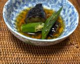簡単　なすとオクラの揚げ浸し作り方6写真