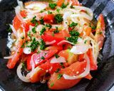 玉ねぎ麹のトマトサラダ作り方4写真