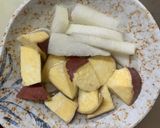 お一人様オイトマト味根菜たっぷり野菜炒め作り方5写真