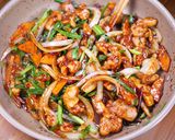 行列の食堂の🍚鶏のピリ辛濃厚甘みそスタミナ炒め🤩作り方6写真