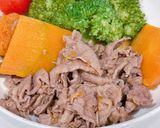 かぼちゃと牛肉のオイスター煮作り方3写真
