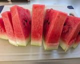 スイカの食べやすい切り方作り方1写真