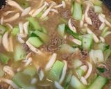 絹豆腐とひき肉、青梗菜とブナピーの中華うま煮作り方8写真