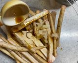 【あまくち醤油】ごぼうのから揚げ作り方2写真