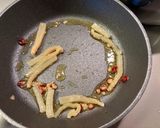 塩クジラとにんにくなめ茸のペペロンチーノ作り方3写真