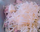 ＊豚肉とごぼうとえのきの紅しょうが炒め＊作り方4写真