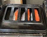 塩鮭のごま油焼き作り方4写真