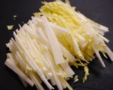 レンジで簡単！豚こま舞茸白菜作り方1写真