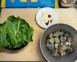 アサリとほうれん草のパスタ作り方2写真