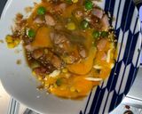 レンジ中華風梅トマトシーフード炒飯弁当作り方7写真