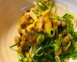毎日の納豆●鶏皮のみりん醬油焼き作り方1写真