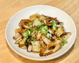 簡単節約夕食副菜弁当に。ちくわと長ネギの甘辛焼き作り方4写真
