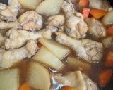 手羽元と大根の煮物作り方8写真