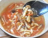 まあるい豆腐のきのこあんかけ♪作り方5写真