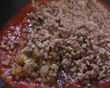 うらごしトマトと粉末焼きそばソースでミートスパ作り方5写真