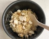 和風カオマンガイ　鶏飯丼　炊き込みご飯作り方9写真