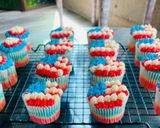 4th of July カップケーキ作り方25写真