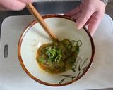 残り物のカレーで釜玉カレーきしめん作り方2写真
