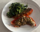 赤パプリカの肉詰め作り方6写真