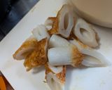 【おでん風】根菜とちくわの煮物作り方2写真