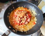 ツナと豆のトマト煮作り方4写真