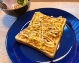 簡単でうまい☆炒り卵トースト☆作り方3写真