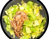ボリューム満点！豚キャベ丼！作り方5写真
