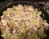 10分完成のレタスチャーハン作り方7写真