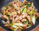 豚肉とトロねぎの♪おかかポン酢炒め😋🍚作り方7写真