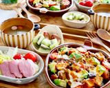 【なすとかぼちゃの焼きタコライス】作り方6写真