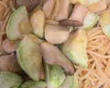 丸ズッキーニとエリンギのペペロンチーノ作り方8写真