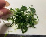 簡単あっさり梅しそ和風パスタ作り方4写真