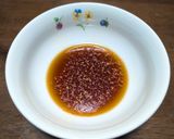酢醤油（肉まん、鶏天、ホルモン天ぷら）作り方1写真