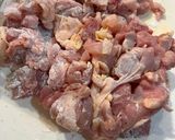米粉を使ったホワイトシチュー|主菜作り方2写真