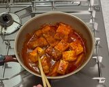 豚バラブロックと豆腐の韓国風旨辛煮♪作り方4写真