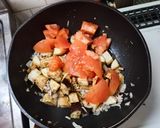 🍅生トマト無水ポークキーマカレー作り方6写真