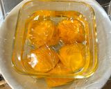 ピールから作るはっさくピールチョコ作り方1写真