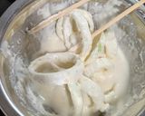 甘くてサクサク！揚げ焼きでオニオンリング作り方2写真