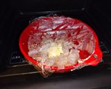 海老ブロッコリー入り明太豆腐グラタン作り方4写真