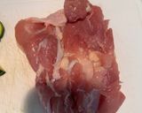 塩こしょうで鶏ももズッキーニ作り方2写真