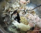 舞茸とツナの洋風巾着煮作り方2写真