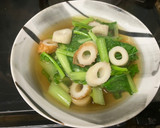 大和菜とちくわの煮浸し作り方4写真