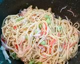 和風あっさり赤しそパスタ♪作り方3写真